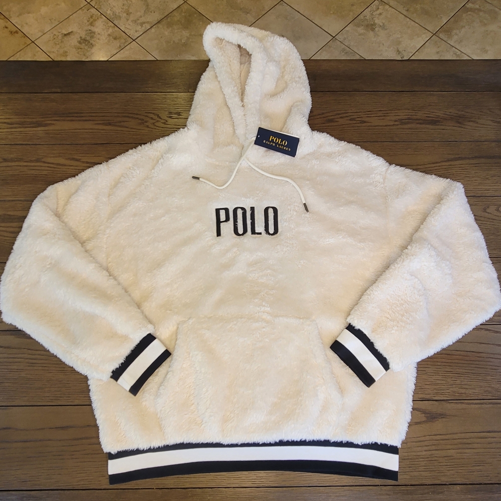 Polo by Ralph Lauren Logo Pile Fleece Hoodie